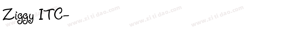 Ziggy ITC字体转换